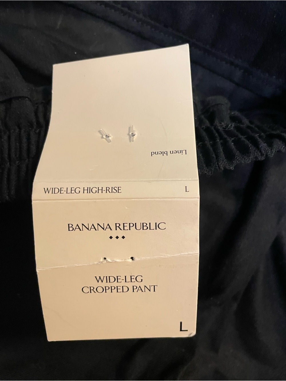 Banana Republic women’s  high waist cropped cotton linen blend pants - Picture 9 of 11